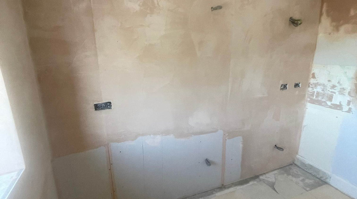 Wall fittings and outlets inside a property during works